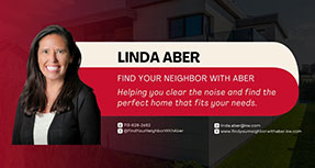 Logo: Linda Aber – Find Your Neighbor With Aber