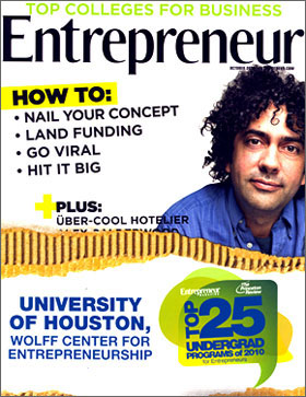 Entrepreneur Magazine Cover