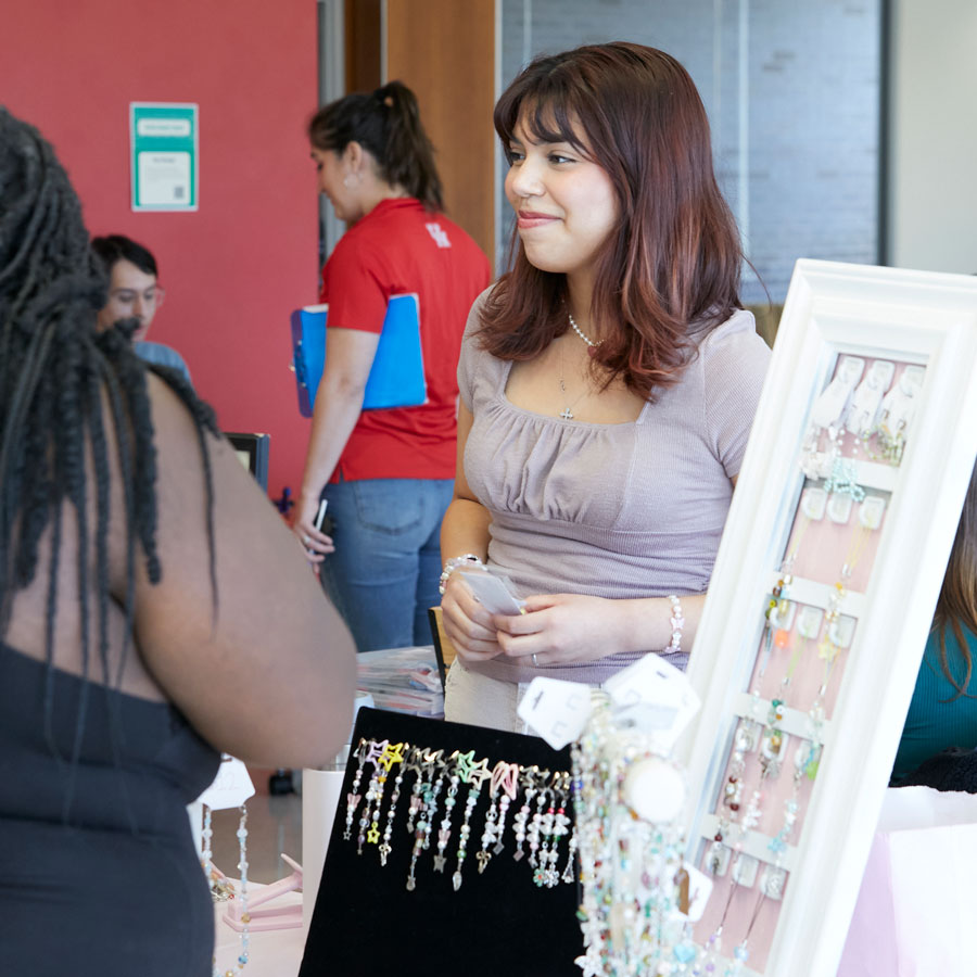 UH Holiday Market 2023 featured various types of student vendors