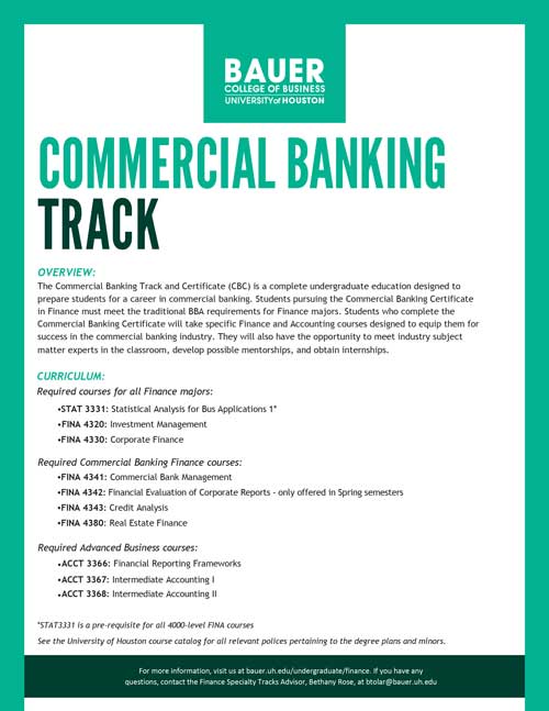 Commercial Banking Track