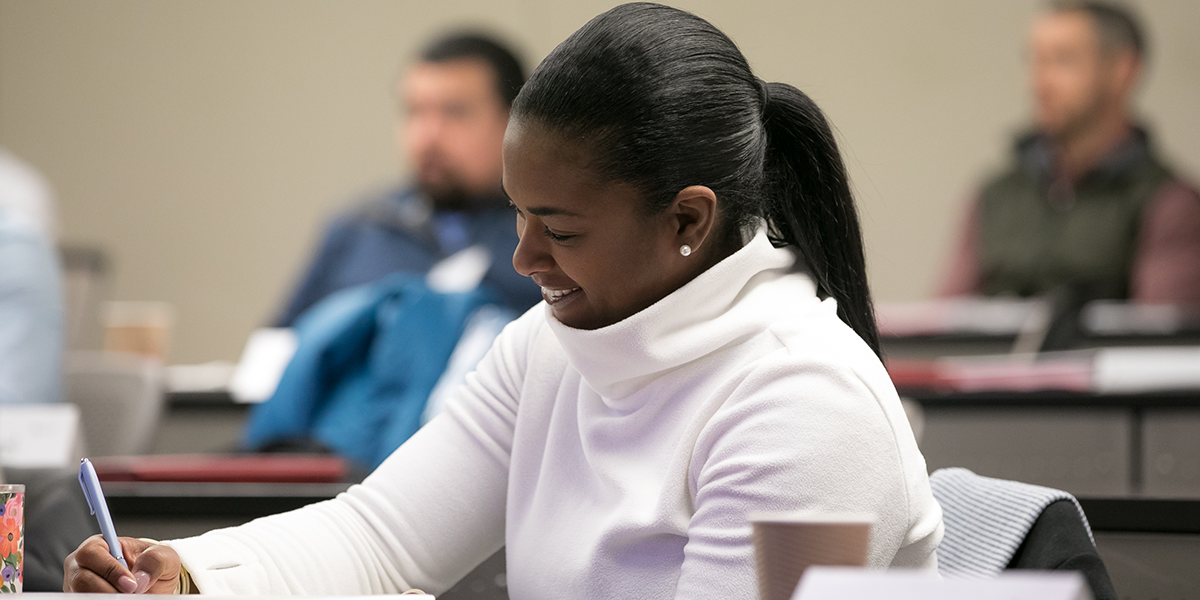 Photo: Bauer Executive Certificate Classroom