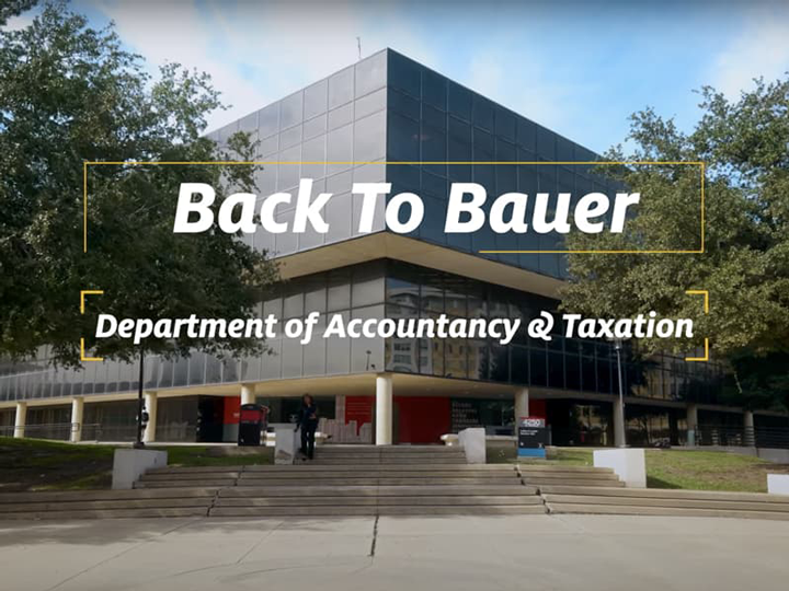 Back to Bauer: Department of Accountancy & Taxation