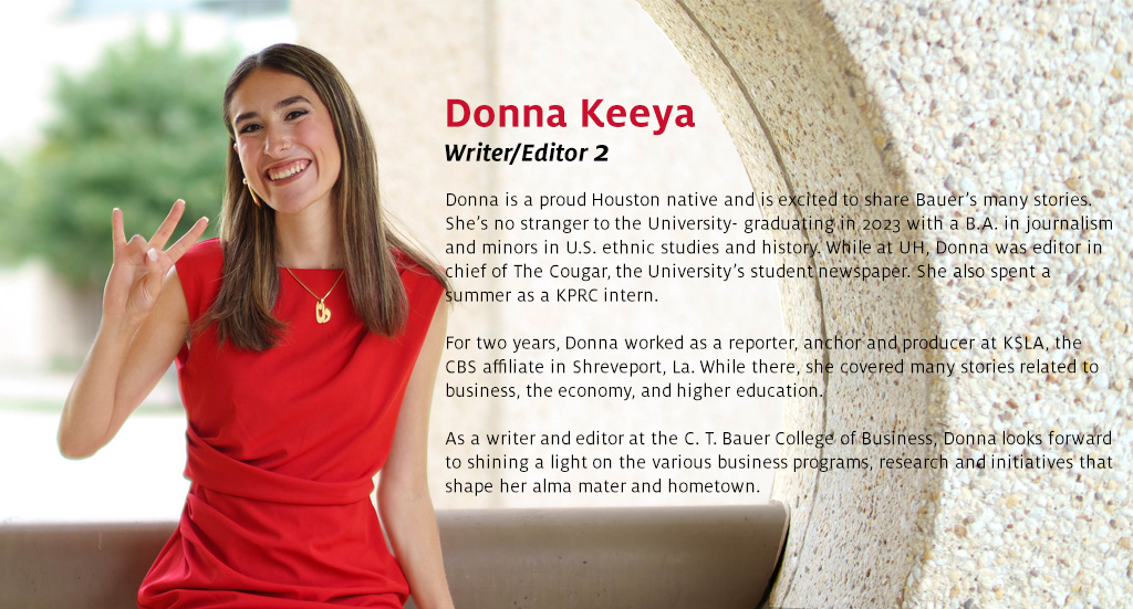 Donna Keeya, Writer/Editor 2
