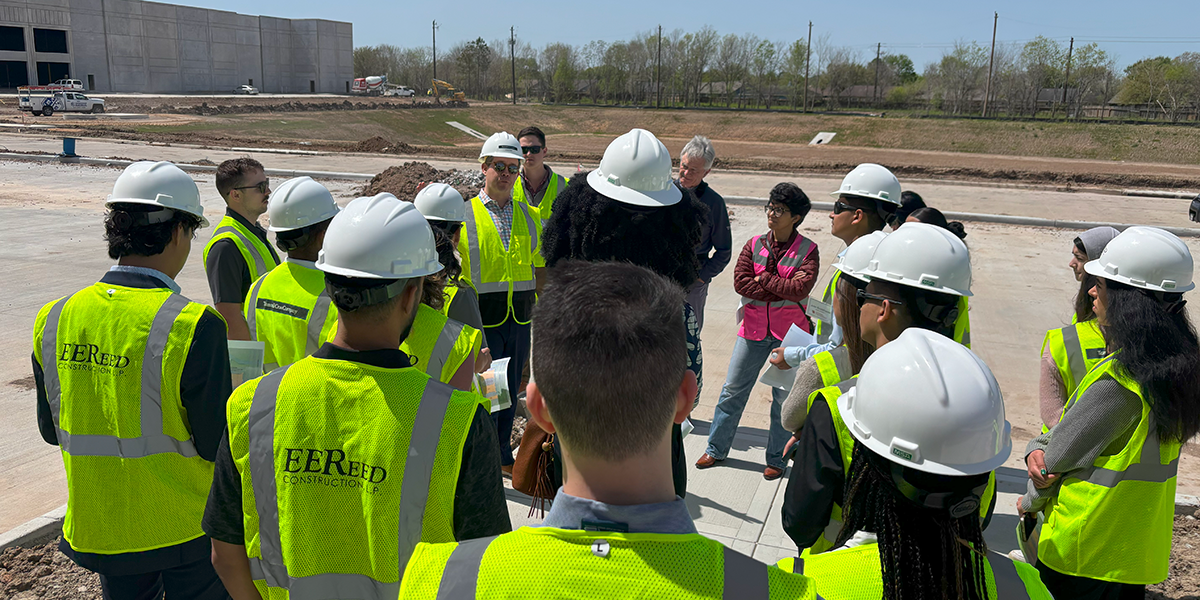 Photo: Bauer Students visit an industrial complex to learn about operations