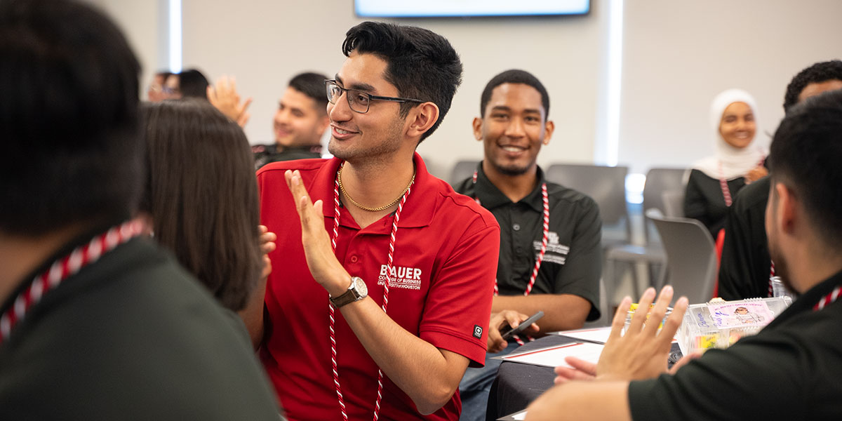 Ted Bauer Leadership Certificate Program students