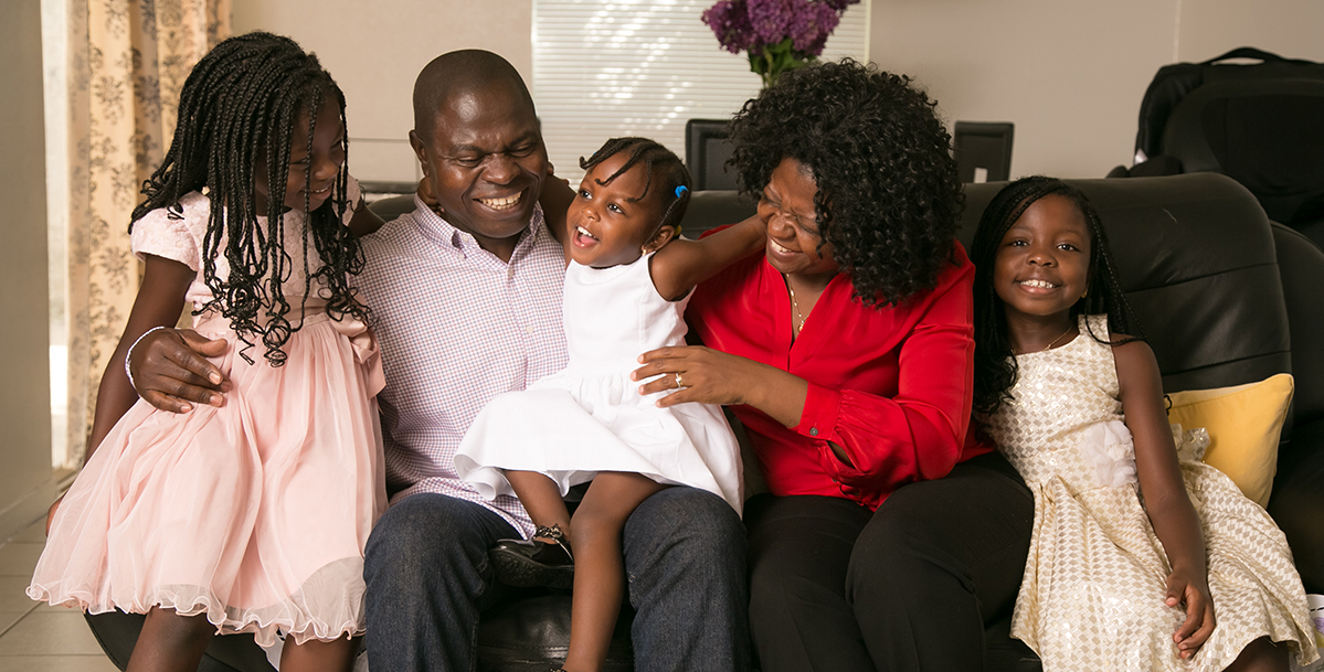 Adele Tsamo and Family