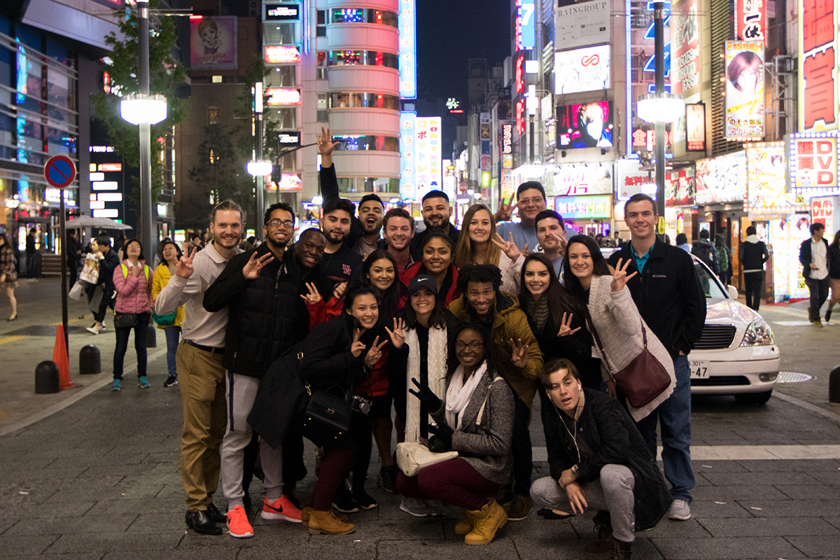 WCE Students in Japan