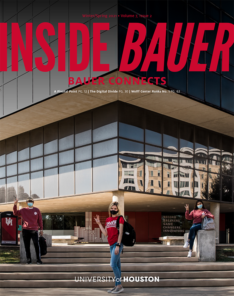 Inside Bauer Magazine C T Bauer College Of Business