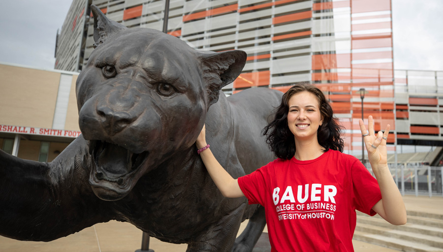 Bauer Professor in the Classroom